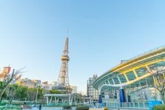 НАГОЯ, ЯПОНИЯ - 7-ОЕ ФЕВРАЛЯ: Оазис 21 в Нагое, Японии 7-ого февраля 201 Стоковые Изображения НАГОЯ, ЯПОНИЯ - 7-ОЕ ФЕВРАЛЯ: Оазис 21 в Нагое, Японии 7-ого февраля 201 Стоковые Изображения
