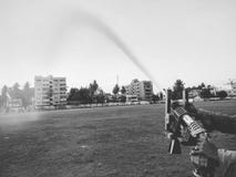Намочите спортивную площадку стоковая фотография rf Намочите спортивную площадку стоковая фотография rf