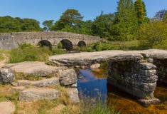 Национальный парк Девон Англия Великобритания Postbridge Dartmoor Стоковые Фотографии RF Национальный парк Девон Англия Великобритания Postbridge Dartmoor Стоковые Фотографии RF