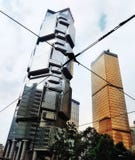 небоскребы Hong Kong стоковая фотография rf небоскребы Hong Kong стоковая фотография rf