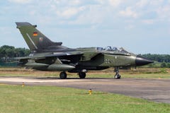 Немецкий штурмовик торнадо Panavia военновоздушной силы Стоковое Фото Немецкий штурмовик торнадо Panavia военновоздушной силы Стоковое Фото