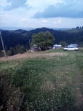 Немногое дом на горе Durmitor стоковая фотография Немногое дом на горе Durmitor стоковая фотография