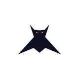 Немногое летучая мышь летая иллюстрация вектора Немногое летучая мышь летая иллюстрация вектора