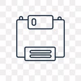 Неповоротливый значок вектора изолированный на прозрачной предпосылке, линейном Fl бесплатная иллюстрация Неповоротливый значок вектора изолированный на прозрачной предпосылке, линейном Fl бесплатная иллюстрация