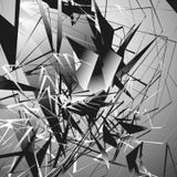 Нервная monochrome иллюстрация с геометрическими формами Абстрактное geo Стоковая Фотография RF Нервная monochrome иллюстрация с геометрическими формами Абстрактное geo Стоковая Фотография RF