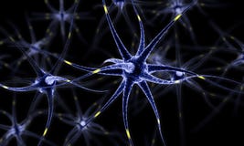 Нервная система, клетки головного мозга, человеческая нервная система, иллюстрация нейронов 3d бесплатная иллюстрация Нервная система, клетки головного мозга, человеческая нервная система, иллюстрация нейронов 3d бесплатная иллюстрация