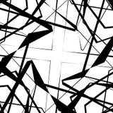 Нервный, угловой monochrome геометрический элемент Абстрактные графики Стоковые Изображения RF Нервный, угловой monochrome геометрический элемент Абстрактные графики Стоковые Изображения RF