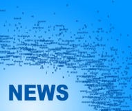 Новости формулируют середины медиа-проигрыватель и информацию Стоковые Изображения RF Новости формулируют середины медиа-проигрыватель и информацию Стоковые Изображения RF