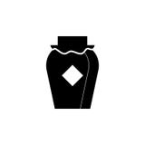 Новый Год, Китай, значок baijiu можно использовать для сети, логотипа, мобильного приложения, UI, UX иллюстрация штока Новый Год, Китай, значок baijiu можно использовать для сети, логотипа, мобильного приложения, UI, UX иллюстрация штока