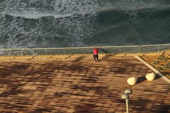 Обваловка спорт на море Нетаньи стоковое фото rf Обваловка спорт на море Нетаньи стоковое фото rf