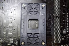 Обратная сторона microboard Припой контактов Припаянные части Электронная доска с электрическими деталями Стоковые Изображения Обратная сторона microboard Припой контактов Припаянные части Электронная доска с электрическими деталями Стоковые Изображения