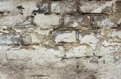 Огорченная выдержанная кирпичная стена с, который слезли гипсолитом Белые серые тени цвета с Grungy неровной текстурой Треснутый стоковые фото Огорченная выдержанная кирпичная стена с, который слезли гипсолитом Белые серые тени цвета с Grungy неровной текстурой Треснутый стоковые фото