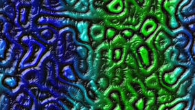 Оживленное запятнанное видео петли предпосылки безшовное - влияние кожи чужеземца - зеленый цвет и цвет радуги Оживленное запятнанное видео петли предпосылки безшовное - влияние кожи чужеземца - зеленый цвет и цвет радуги