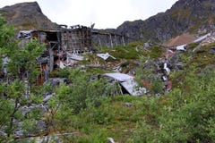 Окружающая среда Аляски принимала свою пошлину стоковое фото rf Окружающая среда Аляски принимала свою пошлину стоковое фото rf