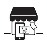 Онлайн комплект значка электронной коммерции, smartphone, тележка, магазин вектор карандаша иллюстратора персонажей из мультфильм иллюстрация вектора Онлайн комплект значка электронной коммерции, smartphone, тележка, магазин вектор карандаша иллюстратора персонажей из мультфильм иллюстрация вектора