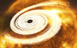 Оранжевая гигантская черная дыра Элементы этого изображения поставленные NASA стоковая фотография Оранжевая гигантская черная дыра Элементы этого изображения поставленные NASA стоковая фотография