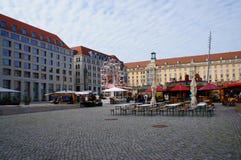 Осень Altmarkt справедливая в Дрездене стоковое фото Осень Altmarkt справедливая в Дрездене стоковое фото