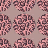 Pattern with leopard texture. stock illustration Pattern with leopard texture. stock illustration