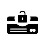 Открытая безопасность знака и символа вектора значка кредитной сделки изолированных на белой предпосылке, открытой безопасности к бесплатная иллюстрация Открытая безопасность знака и символа вектора значка кредитной сделки изолированных на белой предпосылке, открытой безопасности к бесплатная иллюстрация