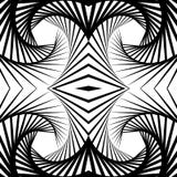 Отраженная конспектом предпосылка вортекса, картина Спирально monochrom иллюстрация вектора Отраженная конспектом предпосылка вортекса, картина Спирально monochrom иллюстрация вектора