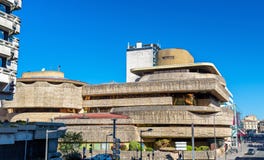 Офисные здания 1970s-1980s в районе Meriadeck Бордо, Франции стоковые изображения Офисные здания 1970s-1980s в районе Meriadeck Бордо, Франции стоковые изображения
