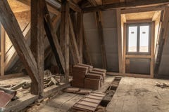 Очень старый дом обширно восстановлен стоковое фото Очень старый дом обширно восстановлен стоковое фото