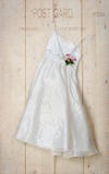 Платье Bridesmaid стоковые фотографии rf Платье Bridesmaid стоковые фотографии rf