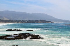 Пляж на Carmel морем стоковое изображение rf Пляж на Carmel морем стоковое изображение rf