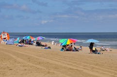 Пляж на Virginia Beach стоковое фото rf Пляж на Virginia Beach стоковое фото rf