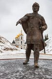 Памятник к Юрию Dolgoruky, Dmitrov, России стоковые изображения rf Памятник к Юрию Dolgoruky, Dmitrov, России стоковые изображения rf