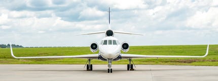 Панорама двигателя дела сокола 50 Дассо стоковая фотография Панорама двигателя дела сокола 50 Дассо стоковая фотография