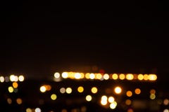 Парк винтажного изображения defocused с красивой предпосылкой светов города стоковая фотография rf Парк винтажного изображения defocused с красивой предпосылкой светов города стоковая фотография rf