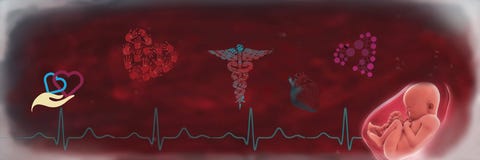 Педиатрическая кардиология иллюстрация вектора Педиатрическая кардиология иллюстрация вектора