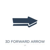 передний значок стрелки 3d в ультрамодном стиле дизайна передний значок стрелки 3d изолированный на белой предпосылке передний зн иллюстрация вектора передний значок стрелки 3d в ультрамодном стиле дизайна передний значок стрелки 3d изолированный на белой предпосылке передний зн иллюстрация вектора