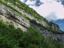 Перемещение к горам Кавказ в Kabardino-Balkaria стоковое фото rf Перемещение к горам Кавказ в Kabardino-Balkaria стоковое фото rf