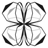 Пересекая линии с симметричной геометрией Абстрактный radial, geome иллюстрация штока Пересекая линии с симметричной геометрией Абстрактный radial, geome иллюстрация штока