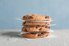 печенья шоколада обломока вкусные стоковая фотография rf печенья шоколада обломока вкусные стоковая фотография rf