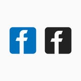 Письмо f, популярная сеть, значок вектора в стиле facebook бесплатная иллюстрация Письмо f, популярная сеть, значок вектора в стиле facebook бесплатная иллюстрация