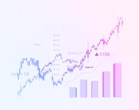 План-график для изменять диаграмму фондовой биржи в положительном направлении Экономика вклада и развитие иллюстрация штока План-график для изменять диаграмму фондовой биржи в положительном направлении Экономика вклада и развитие иллюстрация штока