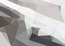Полигональный серый наклон снега иллюстрация штока Полигональный серый наклон снега иллюстрация штока