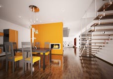 помеец нутряной кухни 3d самомоднейший представляет Стоковые Фото помеец нутряной кухни 3d самомоднейший представляет Стоковые Фото