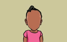 Портрет карикатуры мультфильма, и прическа иллюстрация штока Портрет карикатуры мультфильма, и прическа иллюстрация штока