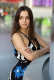 Портрет красивой дамы стоковая фотография rf Портрет красивой дамы стоковая фотография rf