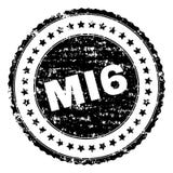 Поцарапанное текстурированное уплотнение штемпеля MI6 бесплатная иллюстрация Поцарапанное текстурированное уплотнение штемпеля MI6 бесплатная иллюстрация