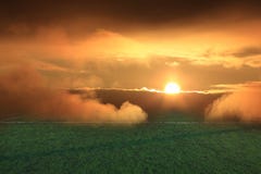 Предпосылка игры спорта футбольного поля стоковая фотография Предпосылка игры спорта футбольного поля стоковая фотография