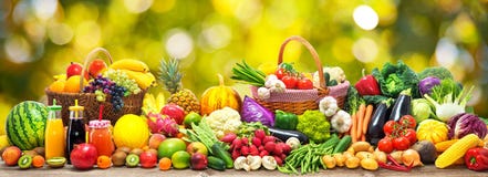 Предпосылка овощей и плодоовощей стоковые изображения Предпосылка овощей и плодоовощей стоковые изображения