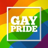 Предпосылка радуги гей-парада Иллюстрация вектора в цветах флага LGBT Современный красочный шаблон на месяц гордости, парад Стоковые Фото Предпосылка радуги гей-парада Иллюстрация вектора в цветах флага LGBT Современный красочный шаблон на месяц гордости, парад Стоковые Фото