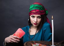 Предсказывать будущее, доступ к астральному Стоковые Изображения Предсказывать будущее, доступ к астральному Стоковые Изображения