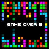 Предпосылка игры с красочными коробками иллюстрация штока Предпосылка игры с красочными коробками иллюстрация штока