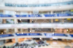 Предпосылка супермаркета маркетинга розницы структуры корзины запачканная электронной коммерцией бесплатная иллюстрация Предпосылка супермаркета маркетинга розницы структуры корзины запачканная электронной коммерцией бесплатная иллюстрация